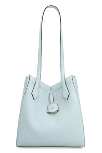 Fendi Origami pebbled leather tote